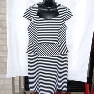 Volume One Women’s black& white dress